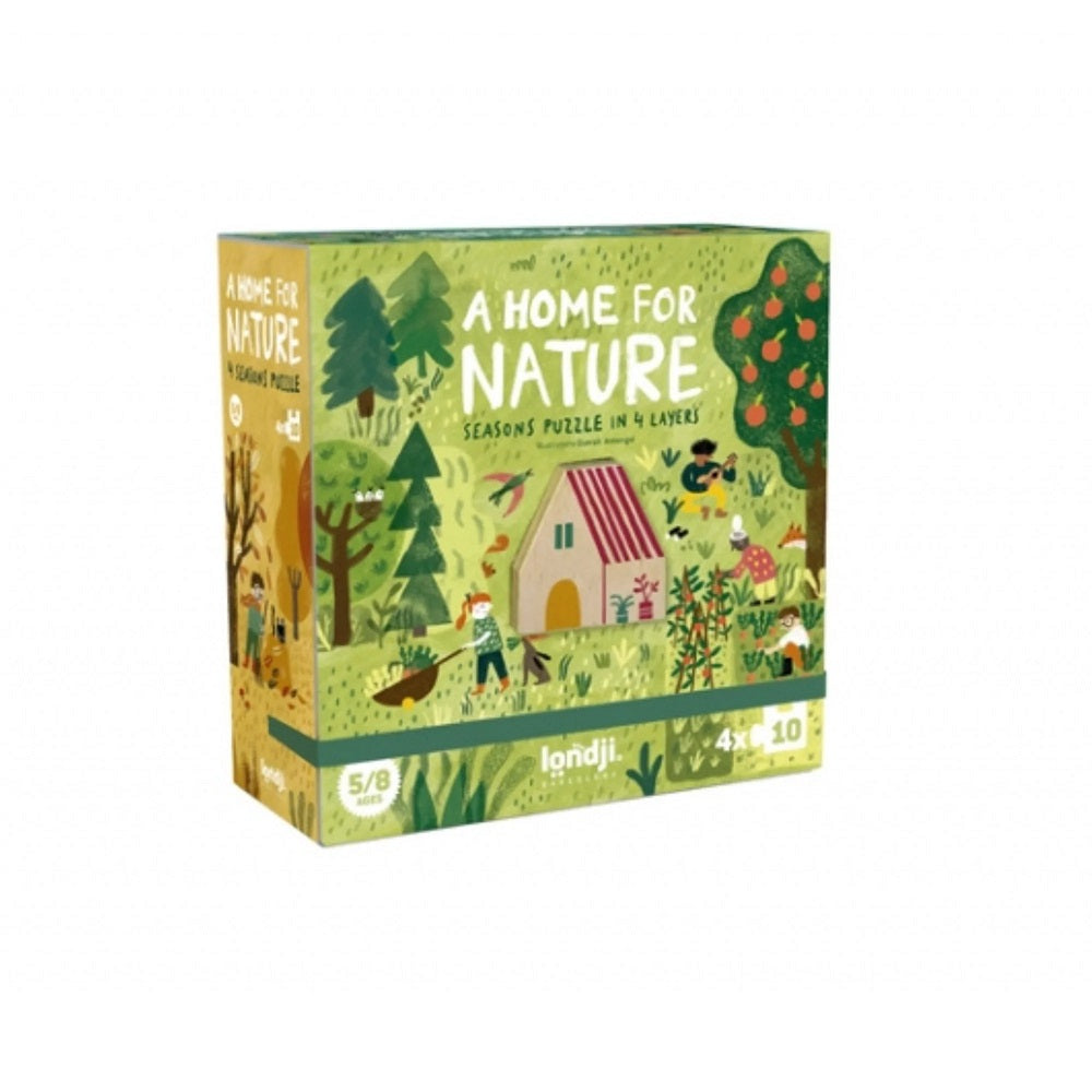 Londji A Home For Nature 4 in 1 Puzzle