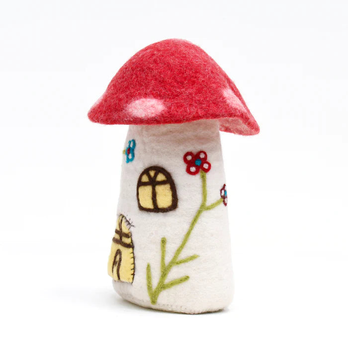 Fairies and Gnomes House - Red Mushroom (Toadstool)