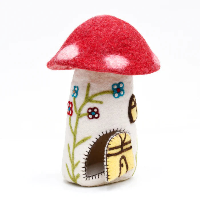 Fairies and Gnomes House - Red Mushroom (Toadstool)