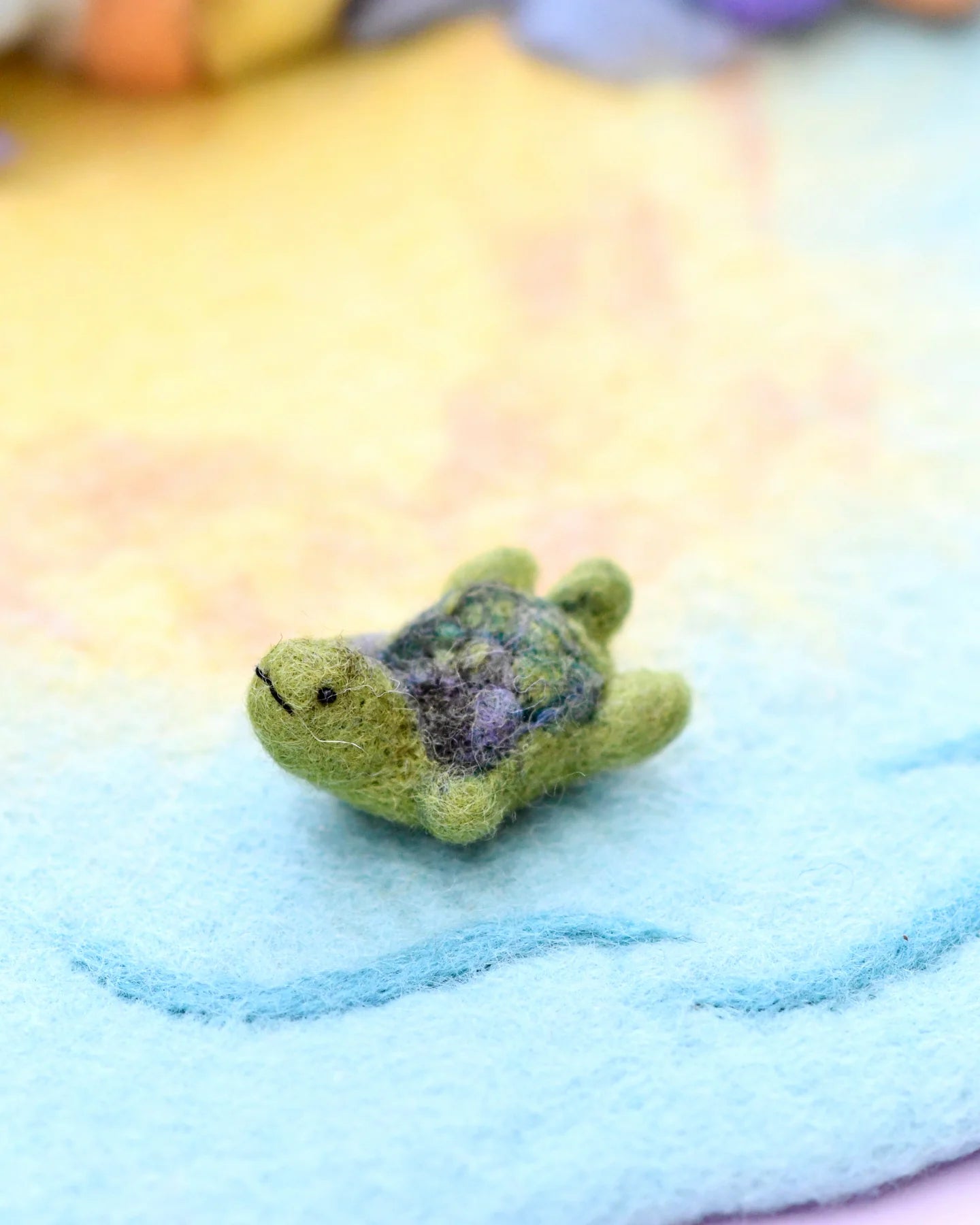 Felt Green Sea Turtle Toy (Small)