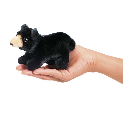 Folkmanis Puppets Mini Black Bear