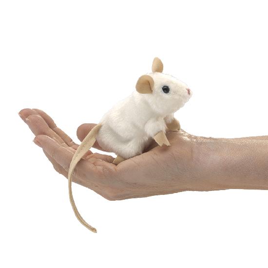 Folkmanis Puppets Mini White Mouse