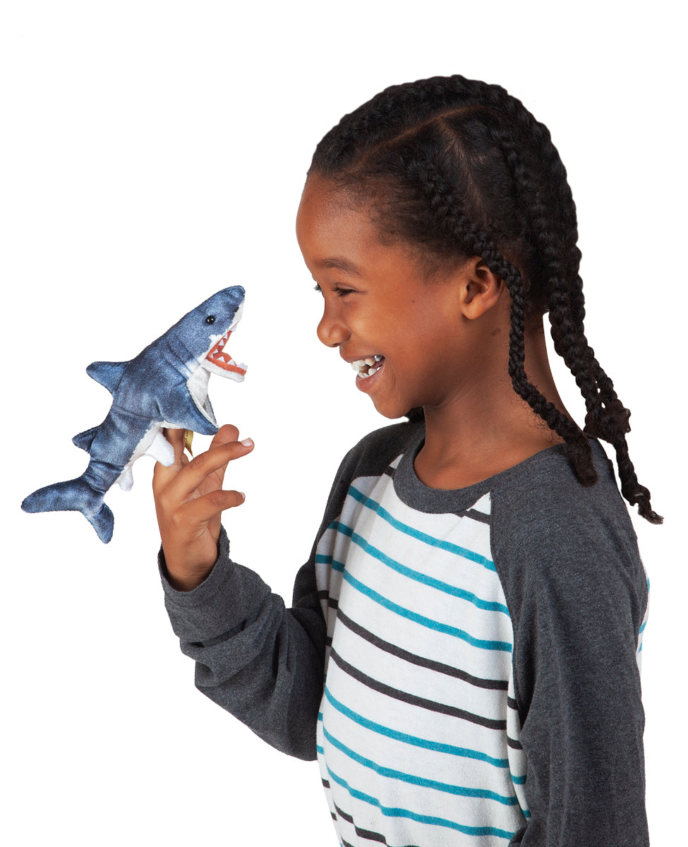 Folkmanis Puppets Mini Shark Finger Puppet