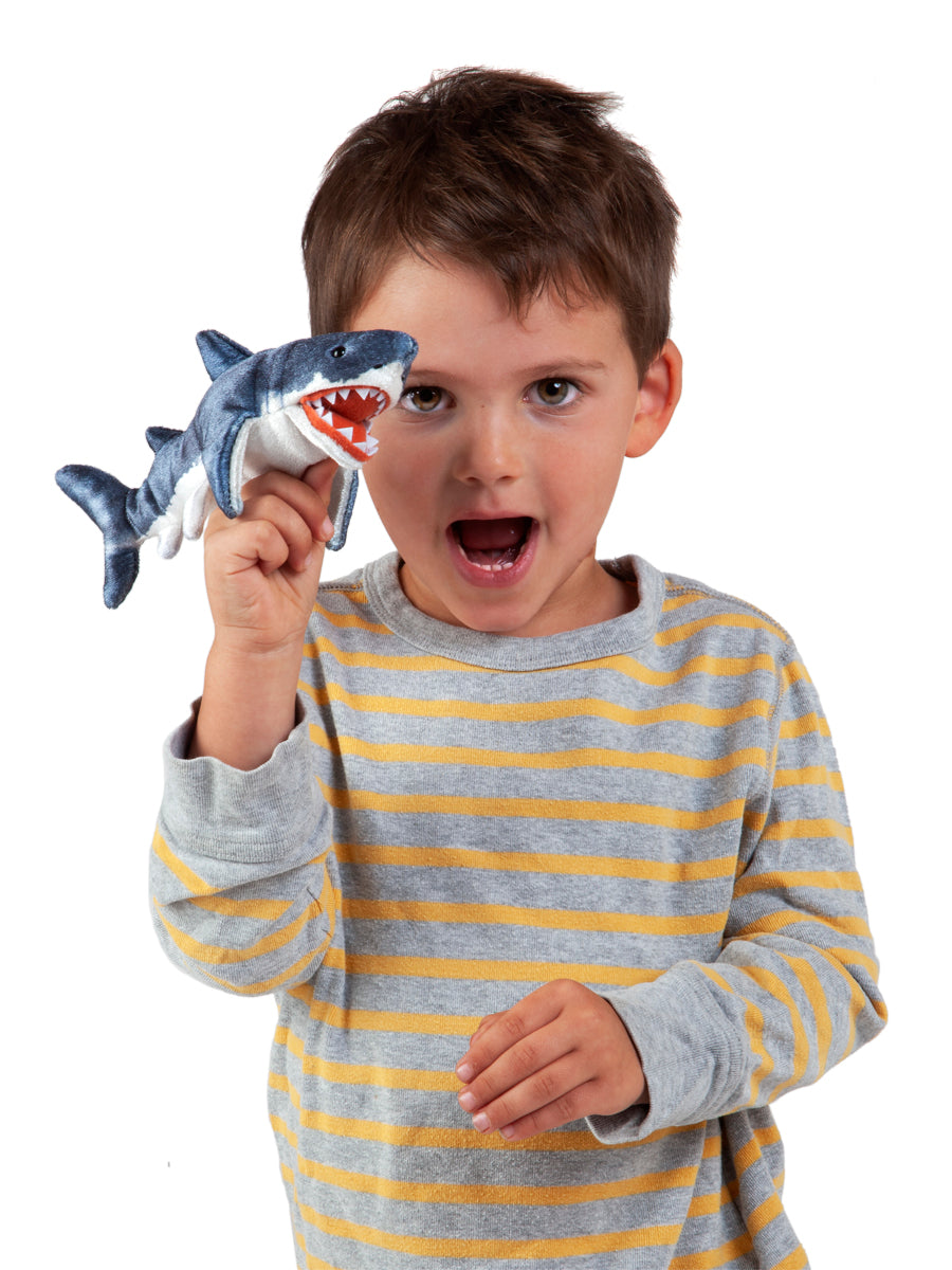 Folkmanis Puppets Mini Shark Finger Puppet