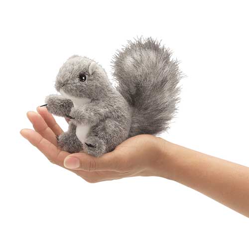 Folkmanis Puppets Mini Gray Squirrel
