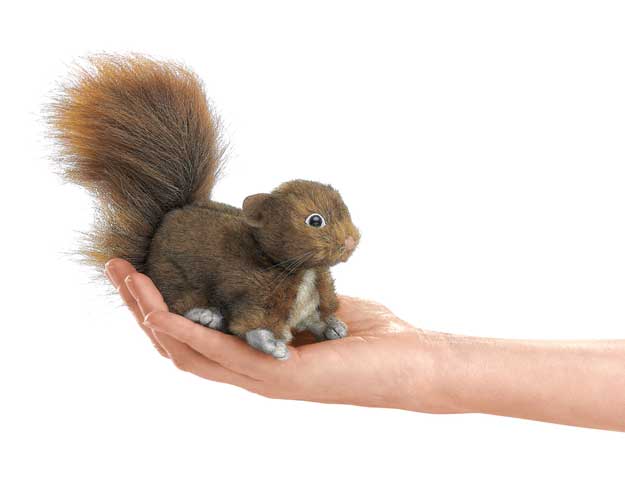 Folkmanis Puppets Mini Red Squirrel