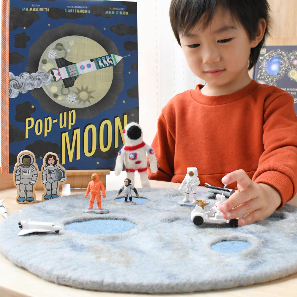 Moon Crater with Astronaut Space Playscape
